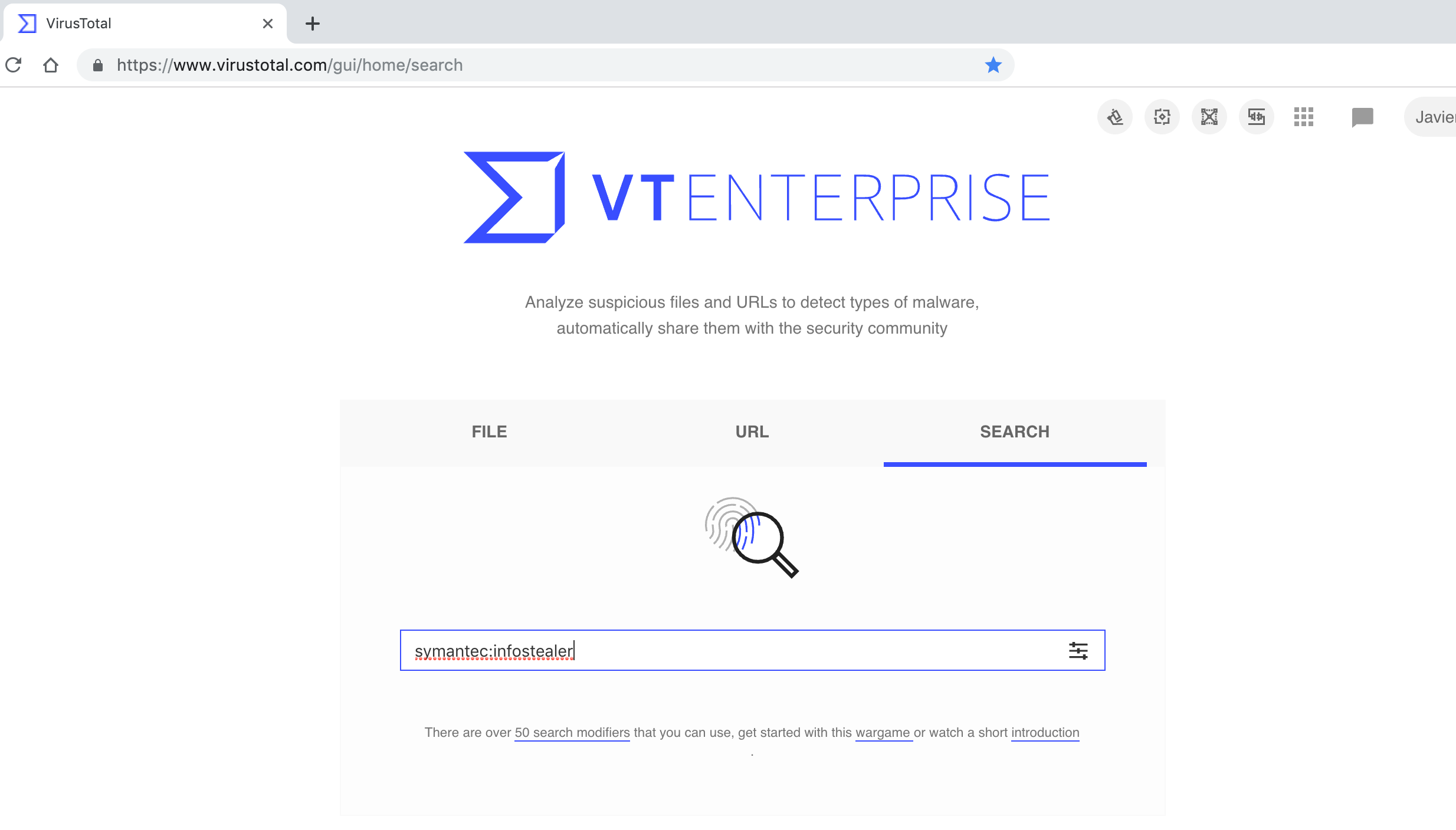 Identifying Antivirus Symantec