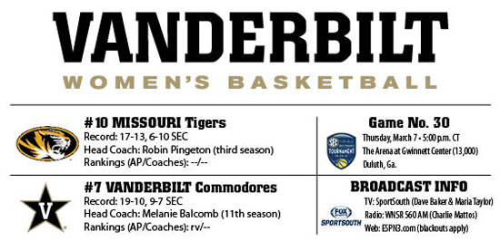 Mizzou SEC Tournament Preview