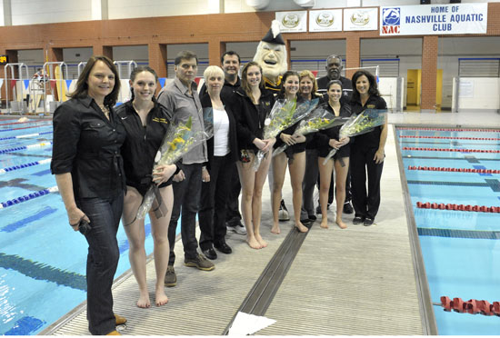 2012 Vanderbilt Swimming Senior Day