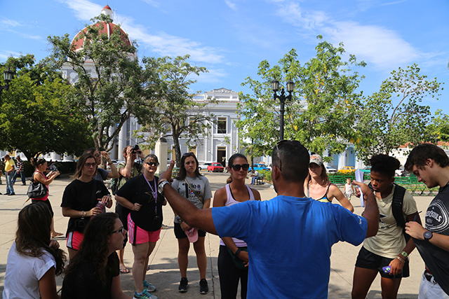 Cuba 2015. Eric and the group Cienfuegos