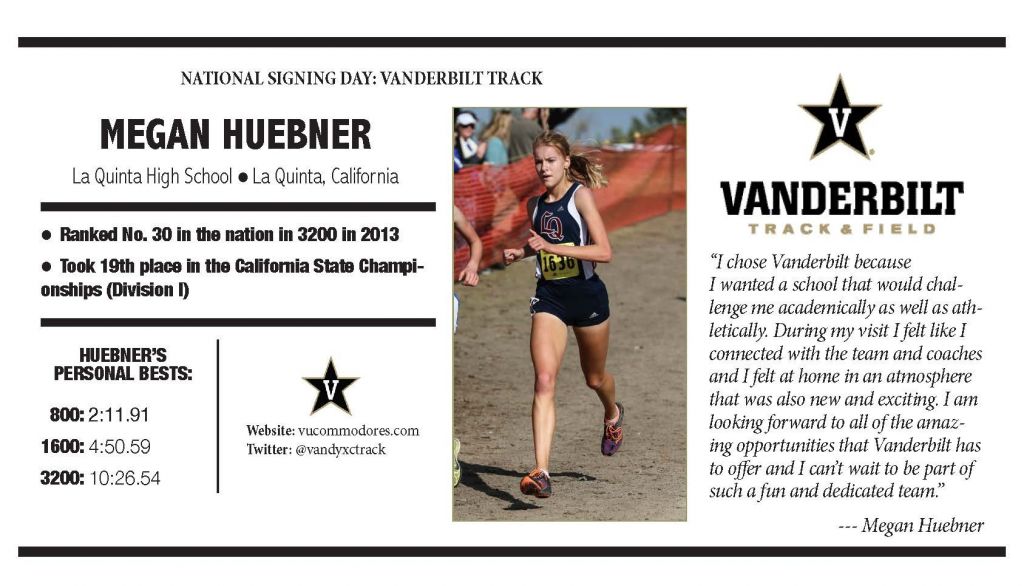 Huebner signing Graphic