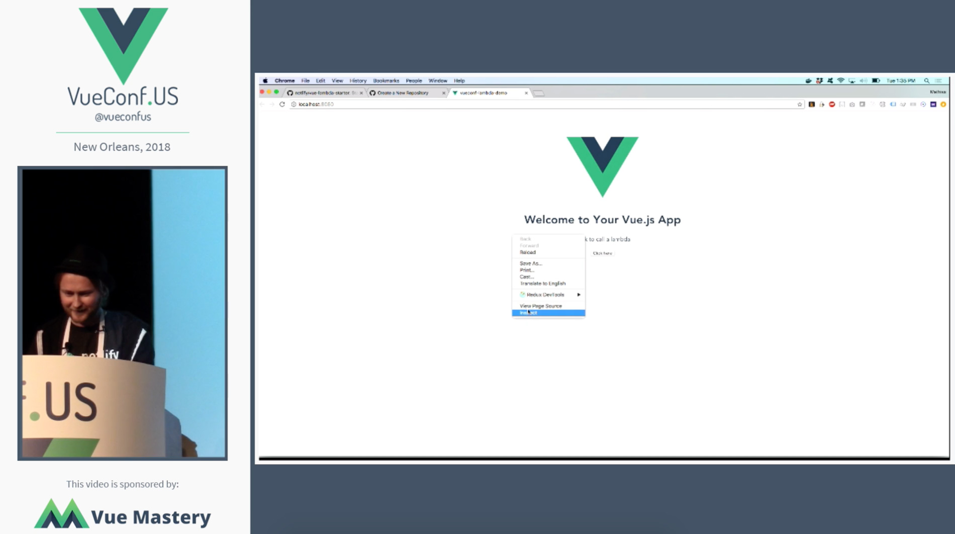 Vue with AWS Lambda