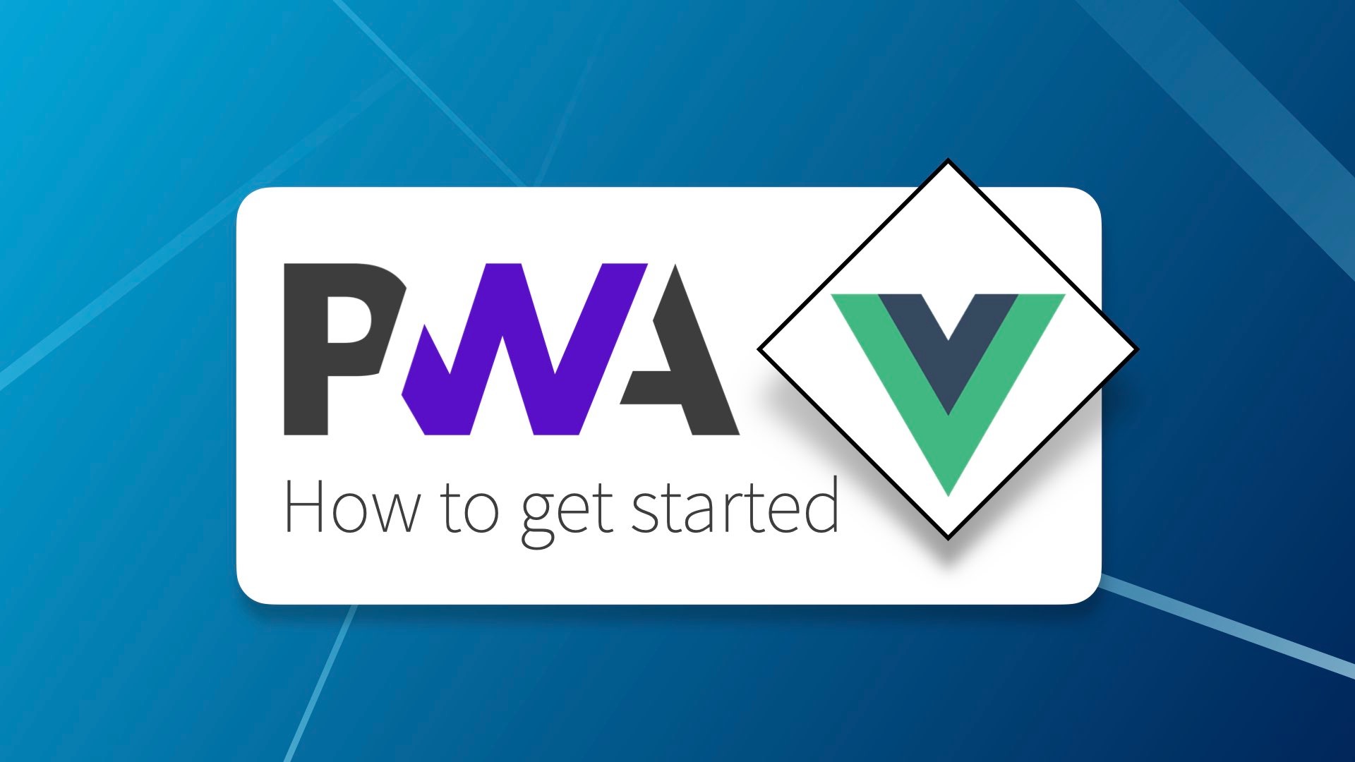 Getting started with PWAs and Vue 3