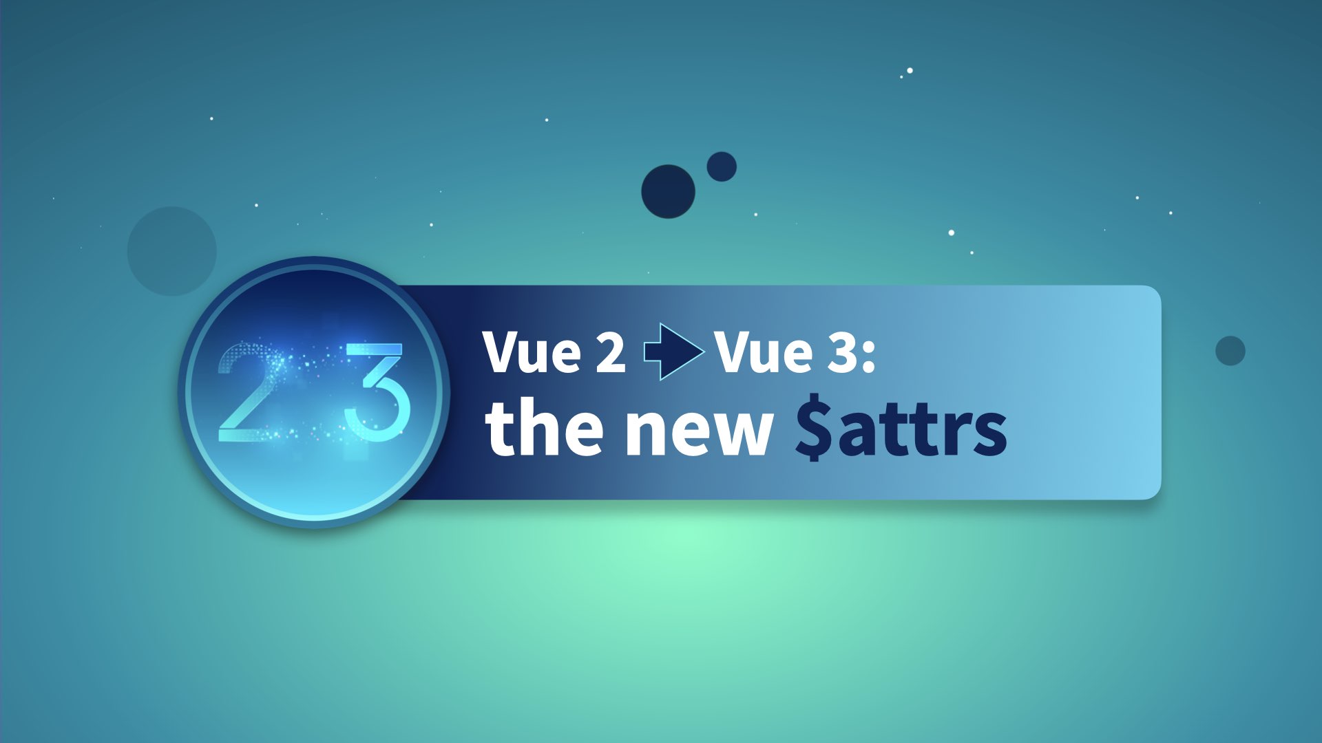 The New attrs From Vue 2 to Vue 3 Vue Mastery