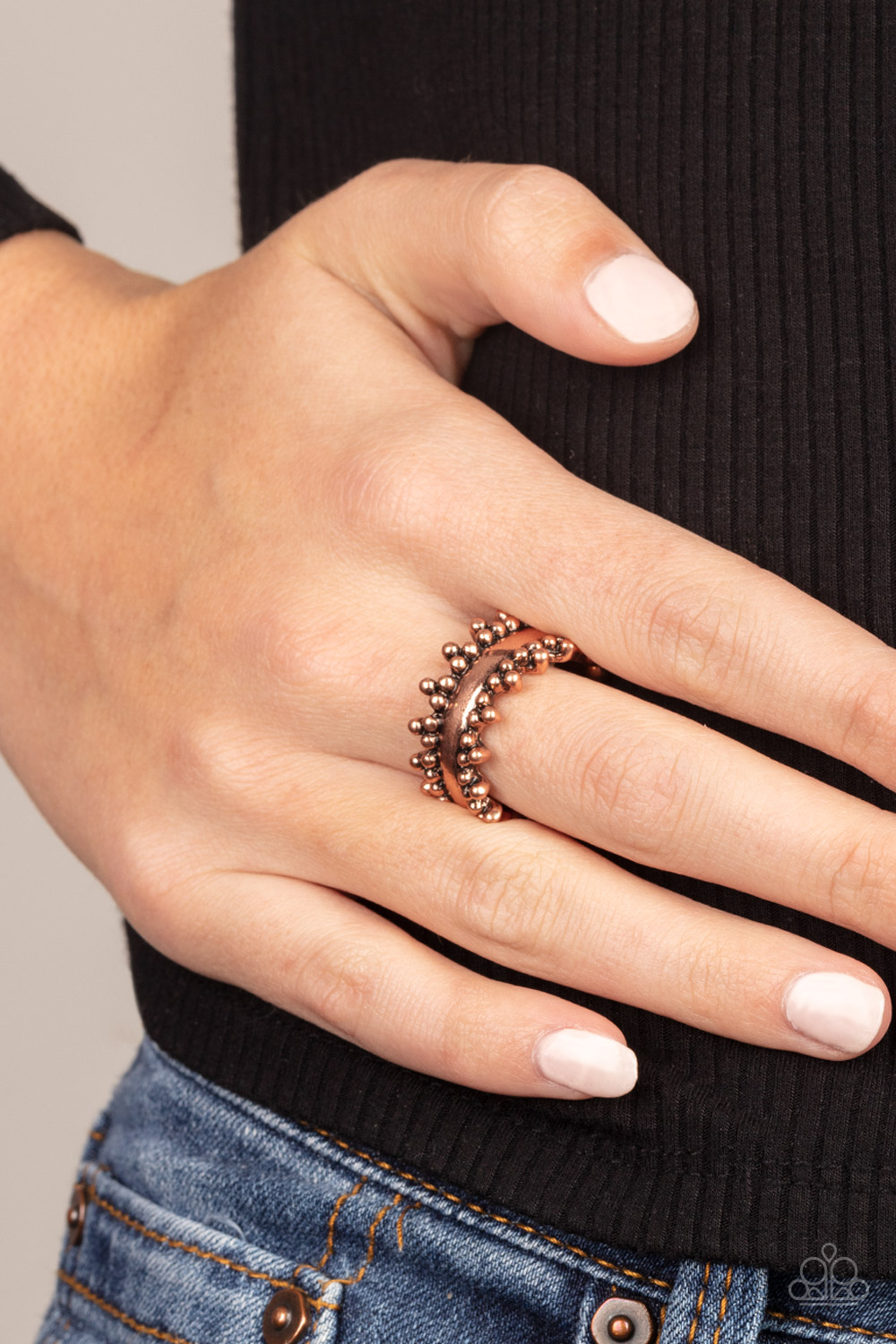Heavy Metal Muse - Copper - Paparazzi Accessories Ring