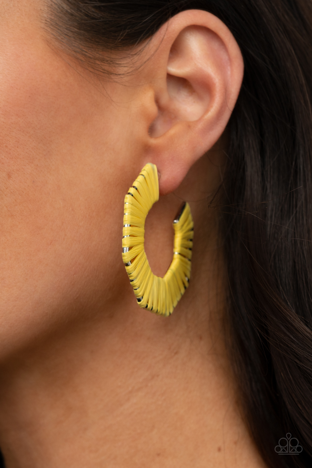 Fabulously Fiesta - Yellow - Paparazzi Accessories Earrings