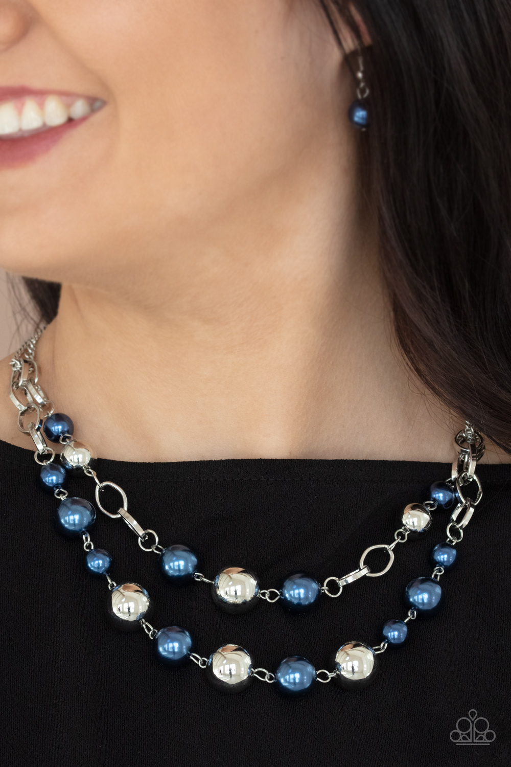 COUNTESS Your Blessings - Blue - Paparazzi Accessories Necklace