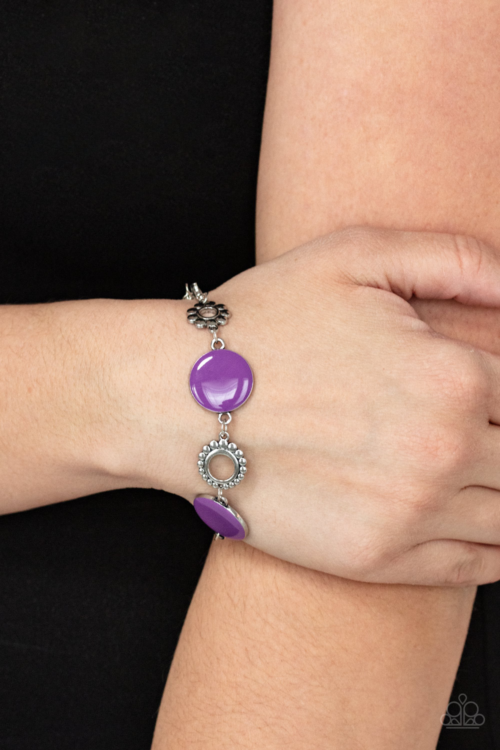 Garden Regalia - Purple - Paparazzi Accessories Bracelet