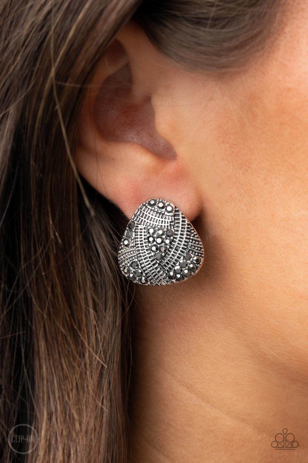 Gorgeously Galleria - Silver - Paparazzi Accessories Earrings