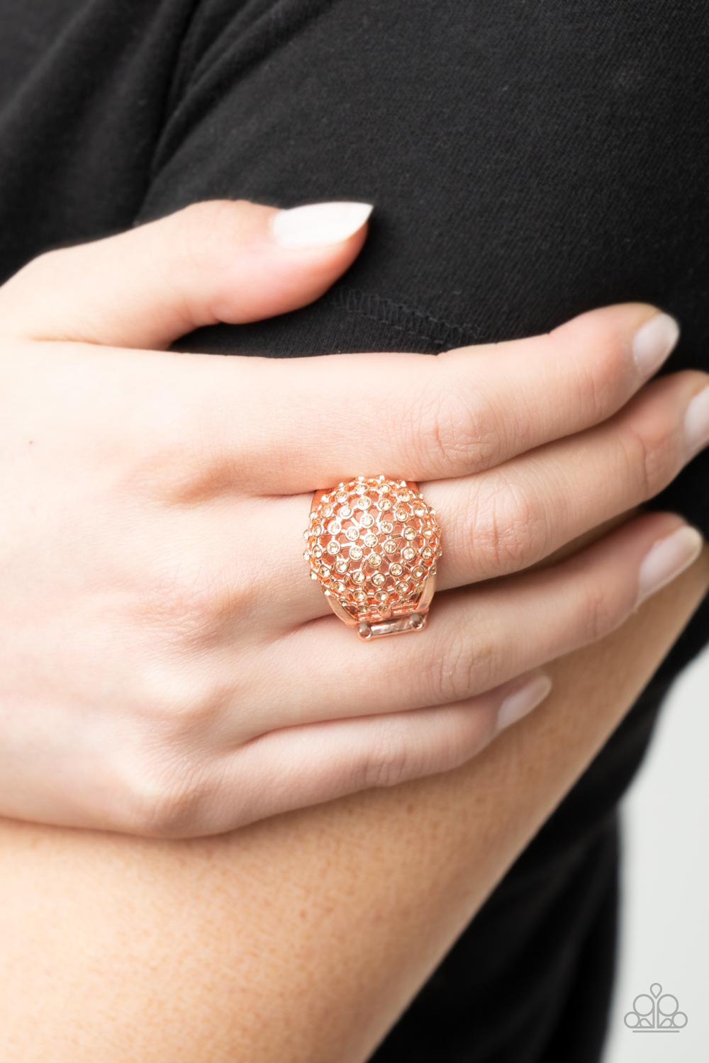 Magically Moroccan - Copper - Paparazzi Accessories Ring