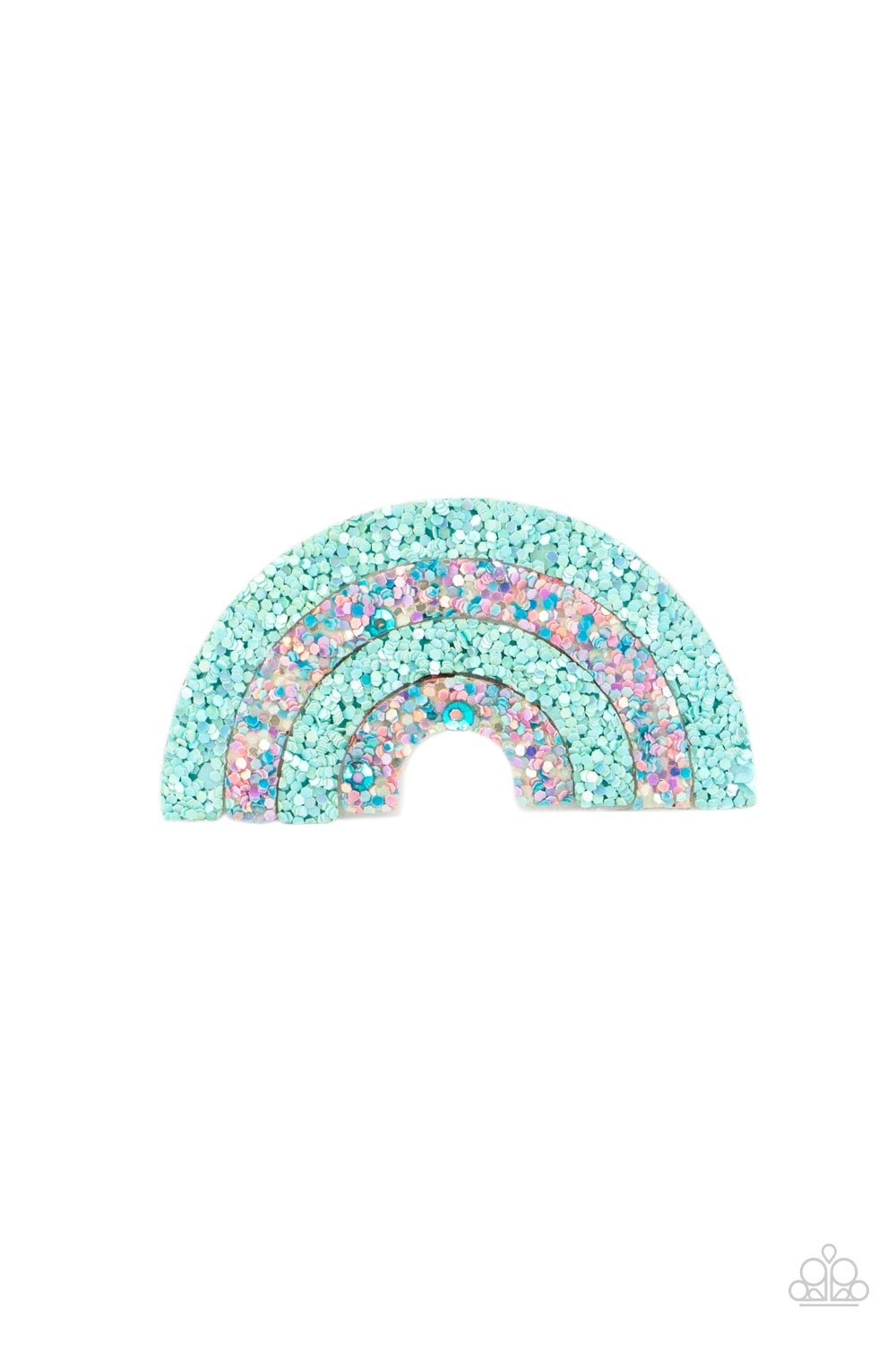 Rainbow Reflections - Blue - Paparazzi Accessories Hair Accessory