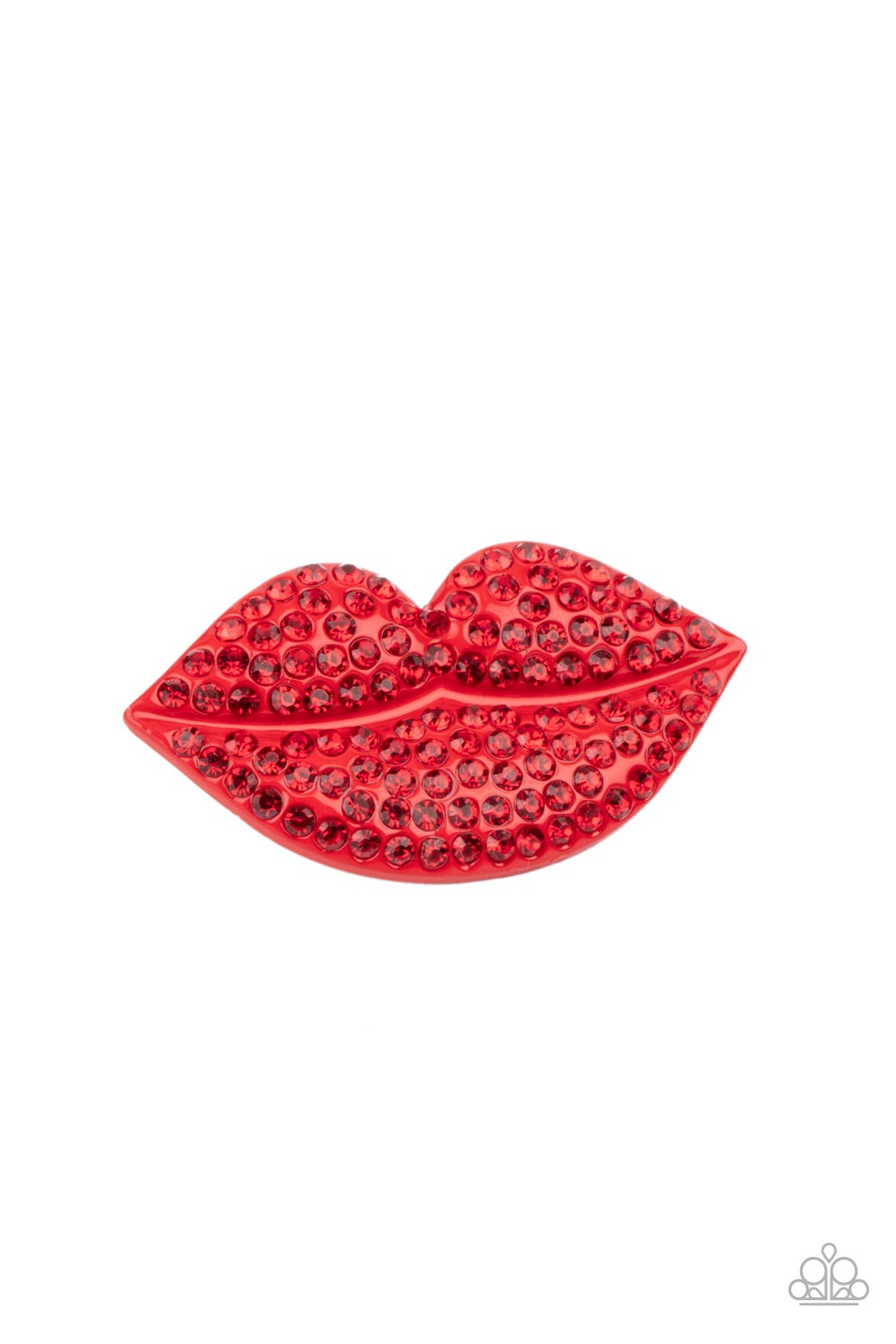 HAIR Kiss - Red - Paparazzi Accessories Hair Accessory