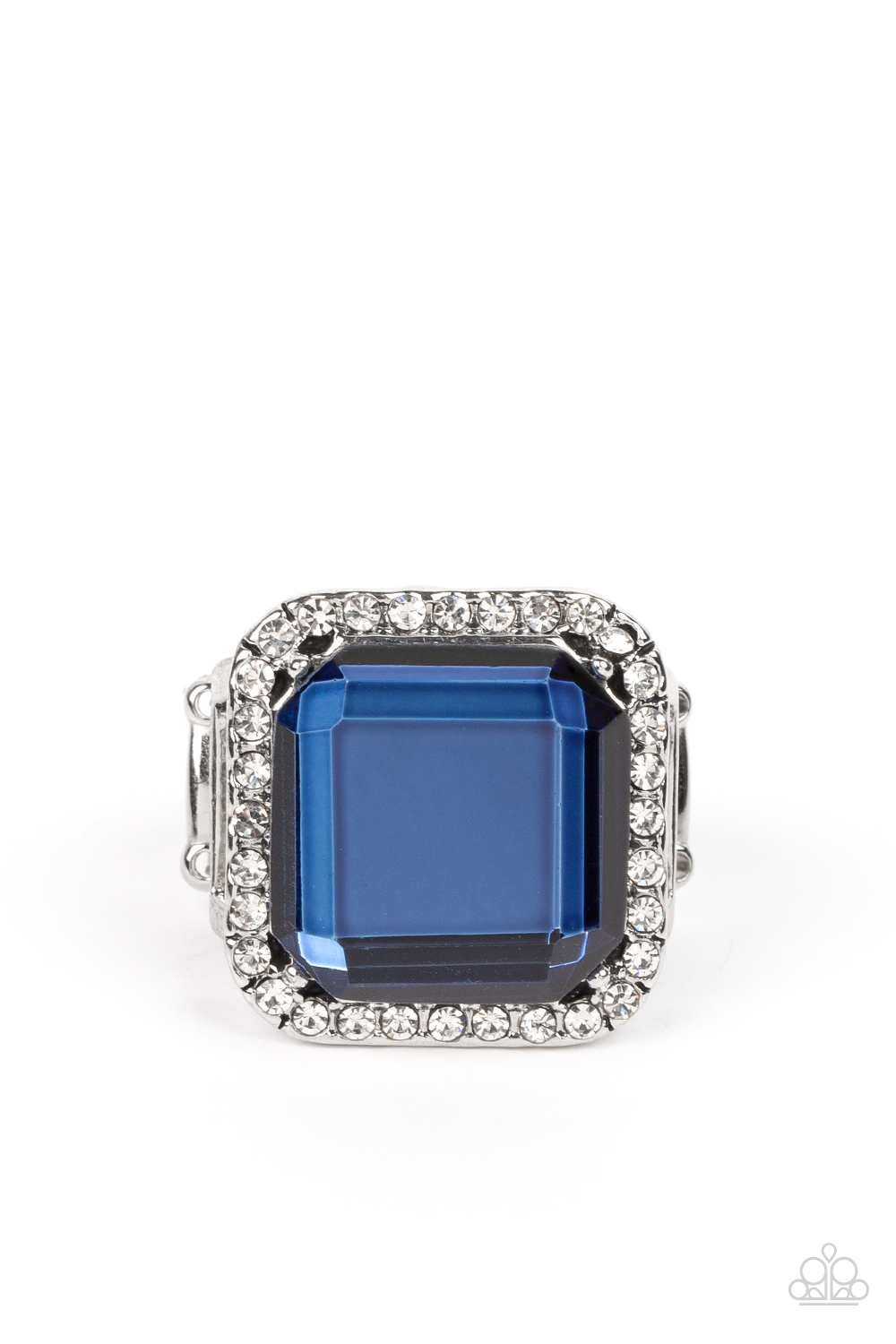 Slow Burn - Blue - Paparazzi Accessories Ring