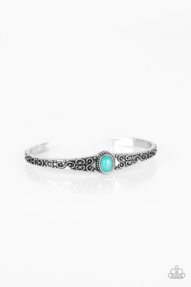 Make Your Own Path - Blue - Paparazzi Bracelet Image