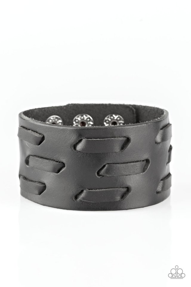 Be Your Own HUNTSMAN - Black - Paparazzi Bracelet Image