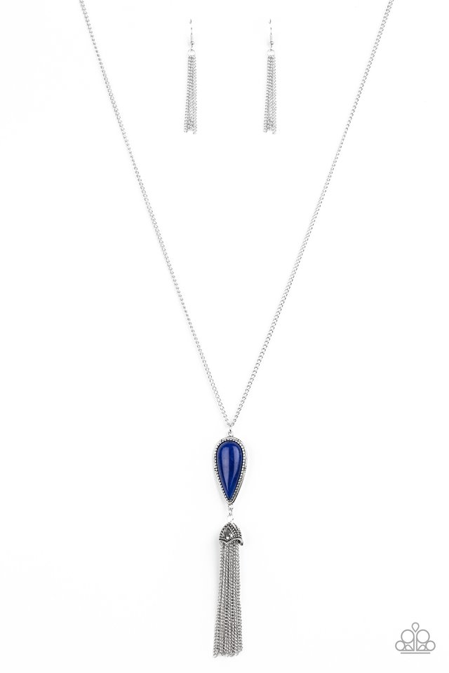 Zen Generation - Blue - Paparazzi Necklace Image