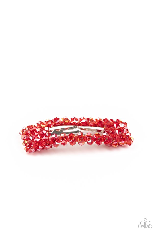 No Filter - Red - Paparazzi Hair Accessories Image