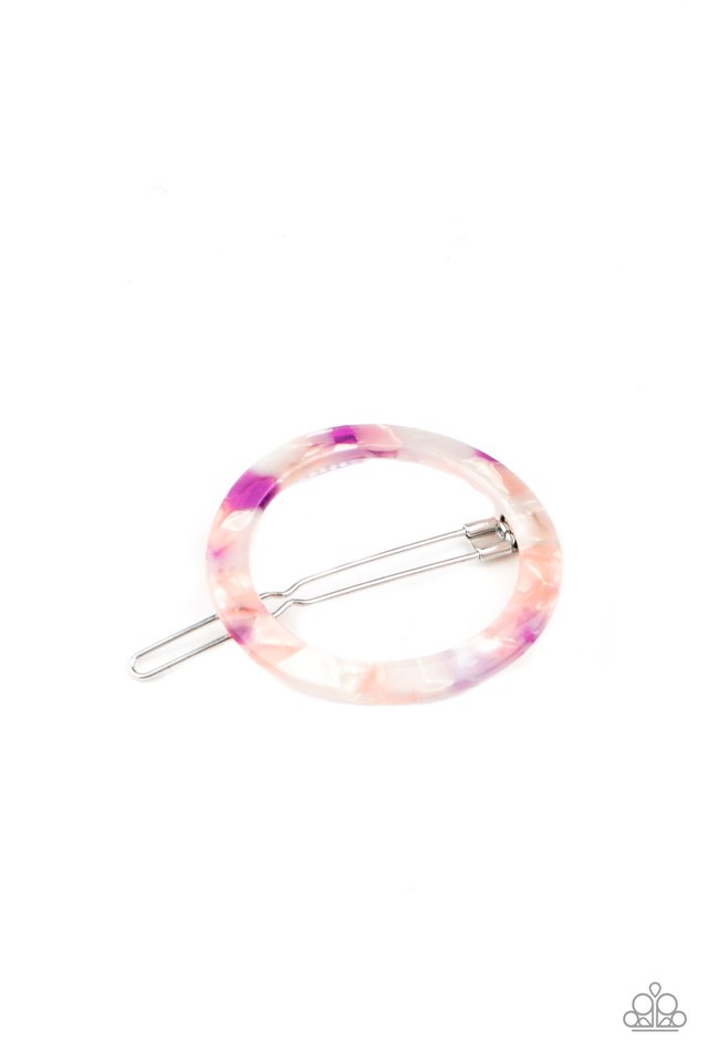 In The Round - Purple - Paparazzi Hair Accessories Image