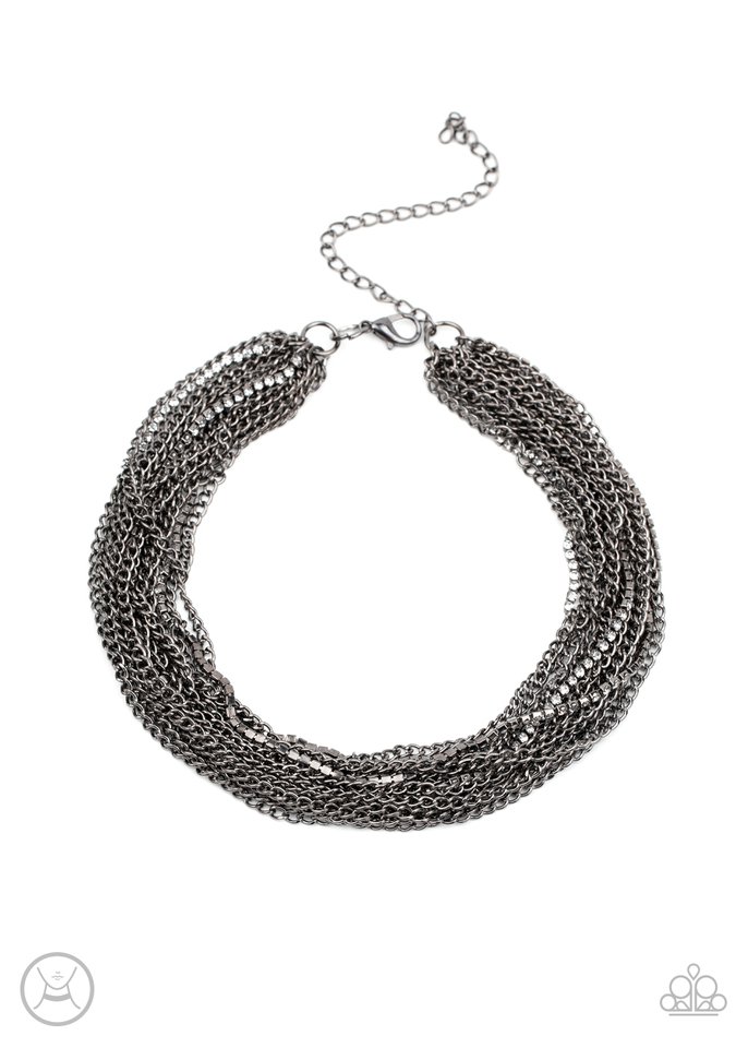 Catch You LAYER! - Black - Paparazzi Necklace Image