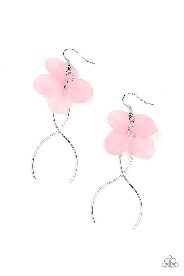 Lets Keep It ETHEREAL - Pink - Paparazzi Earring Image