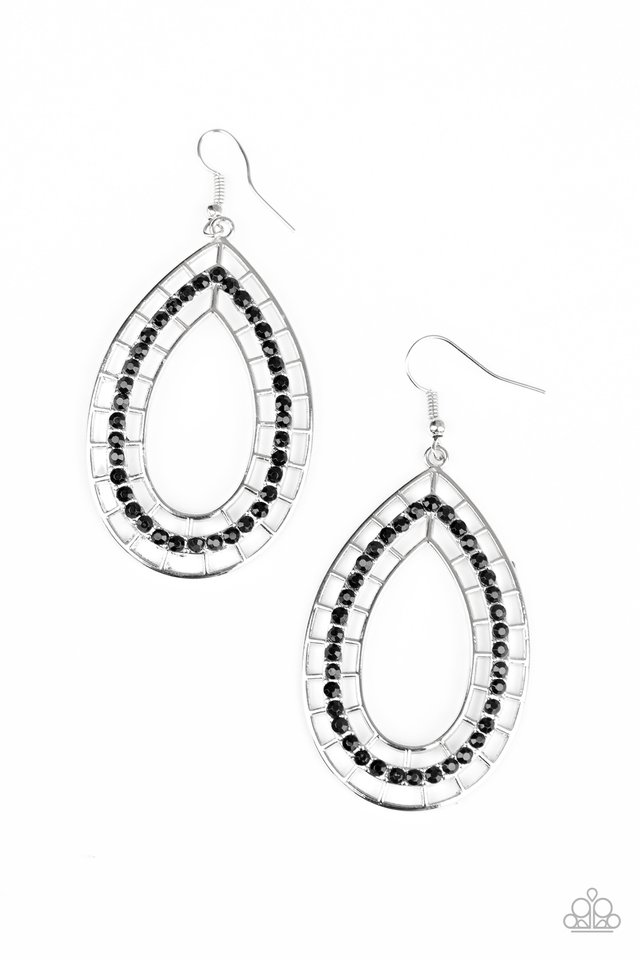 Fruity Fiesta - Black - Paparazzi Earring Image