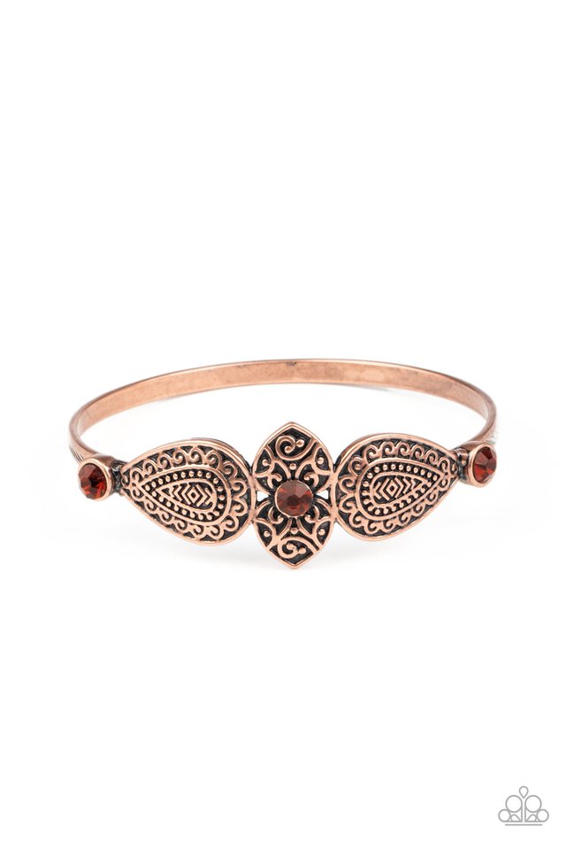 Flourishing Fashion - Copper - Paparazzi Bracelet Image