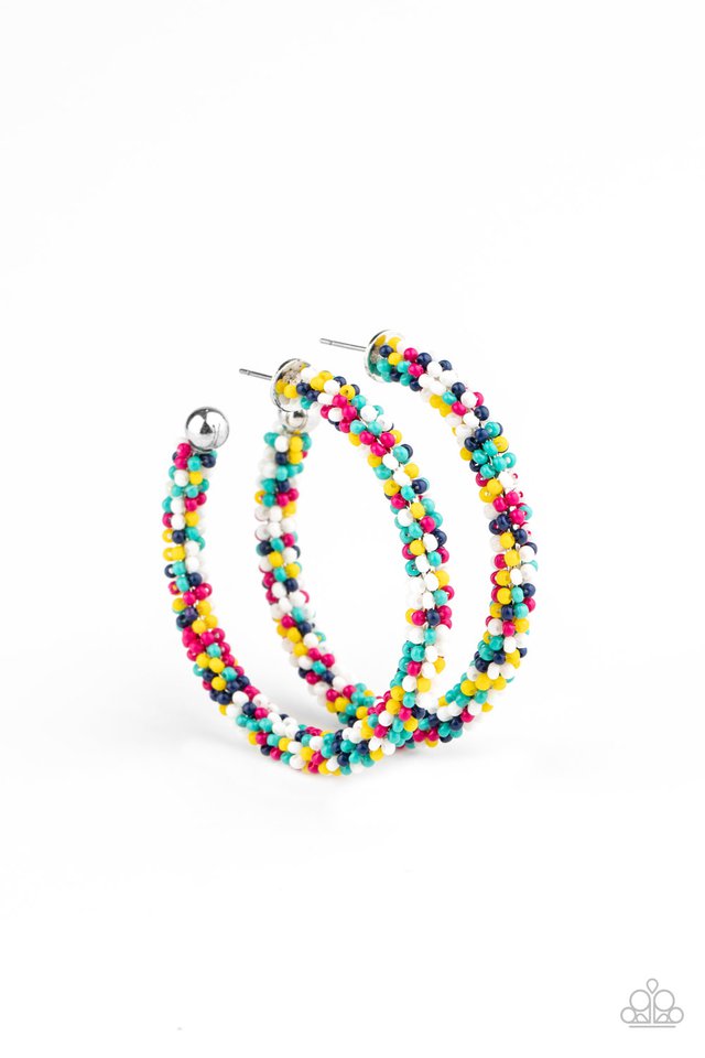 BEAD My Lips! - Multi - Paparazzi Earring Image