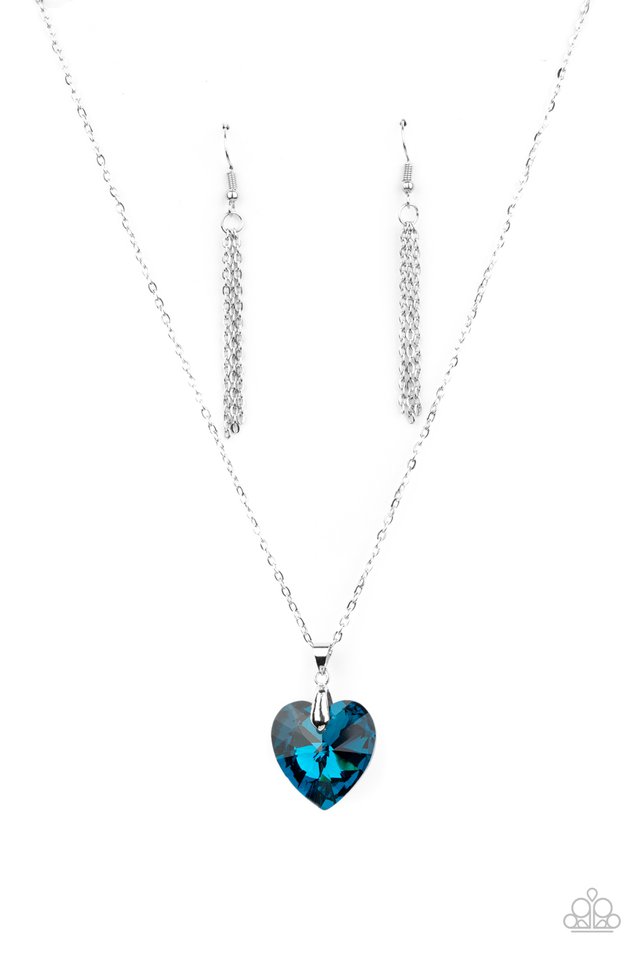 Love Hurts - Blue - Paparazzi Necklace Image
