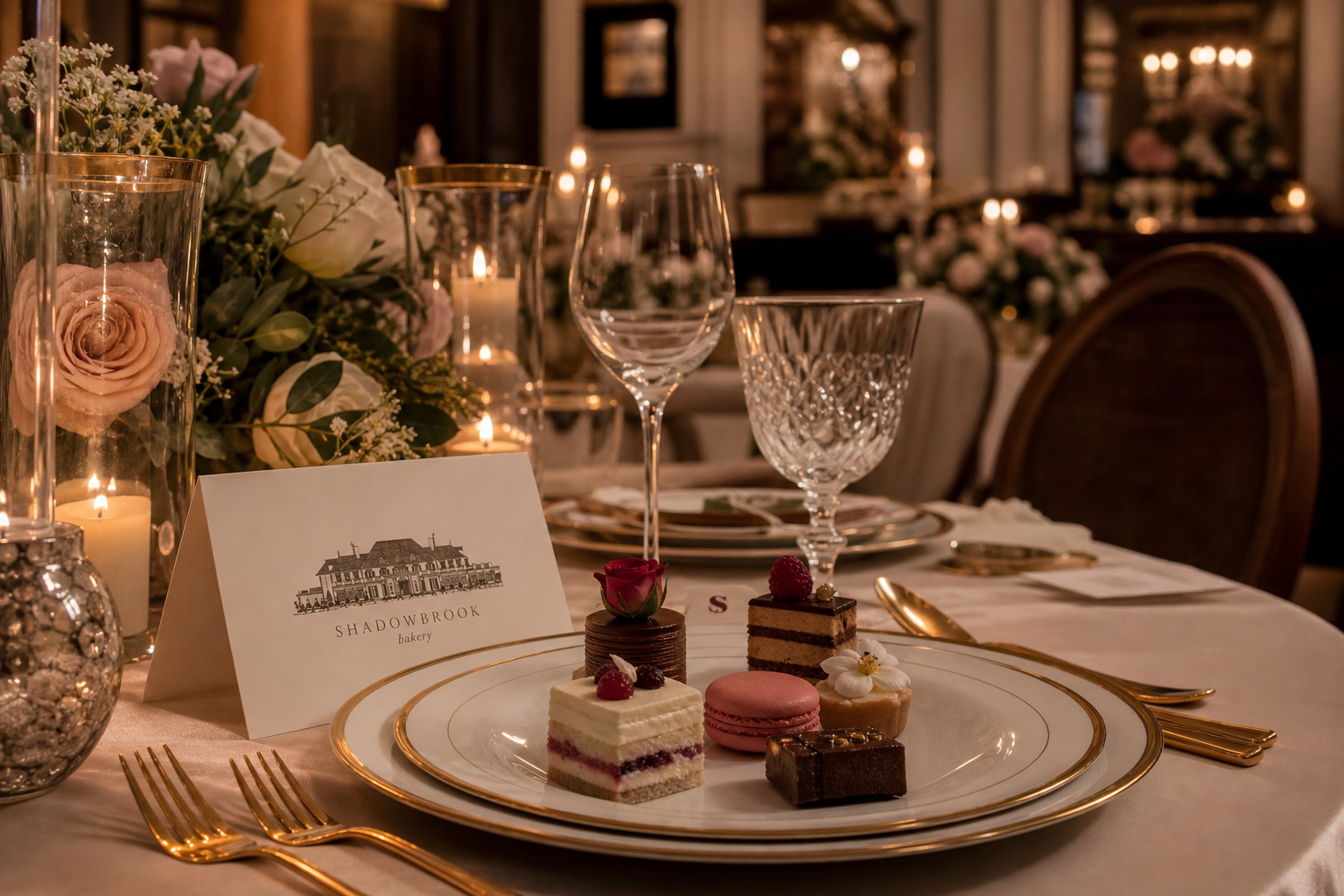 Custom dessert display