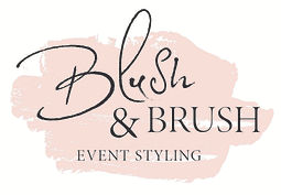 Blush & Brush Event Styling