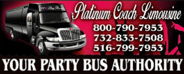 Platinum Coach Limousine — NY NJ Party Bus