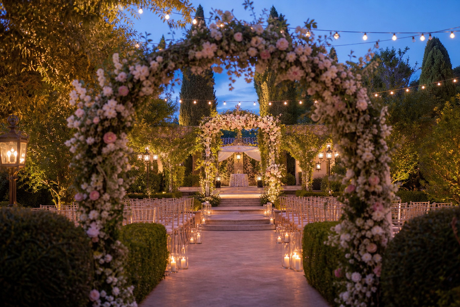 Elegant reception at The Marigold