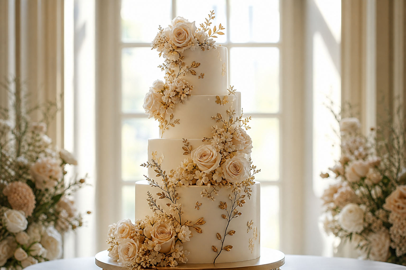 Custom cake detail