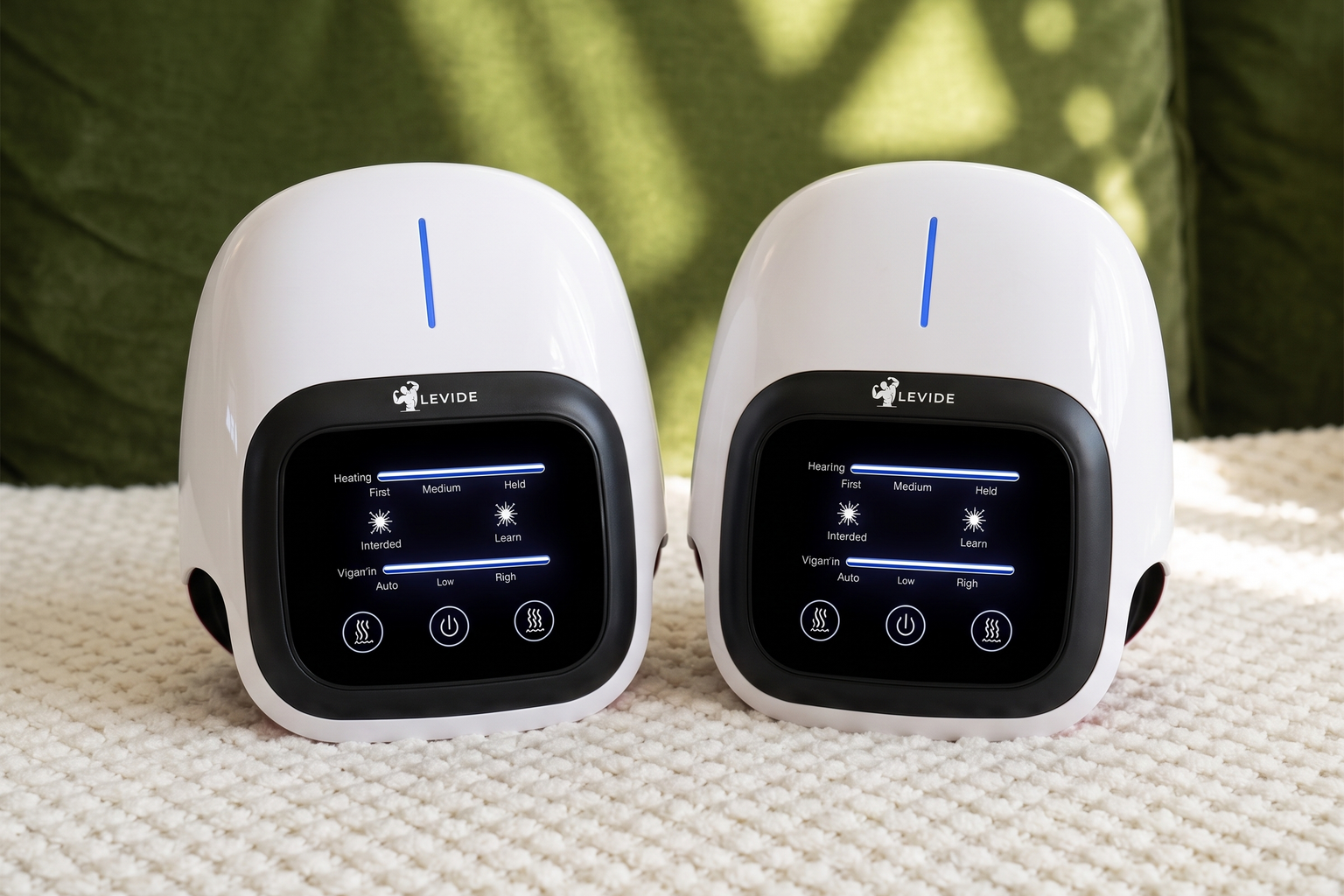The LEVIDE Knee Companion 2.0 device and the current pair offer