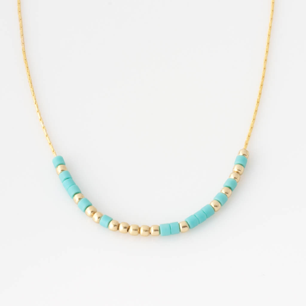 Leila Morse Code Necklace