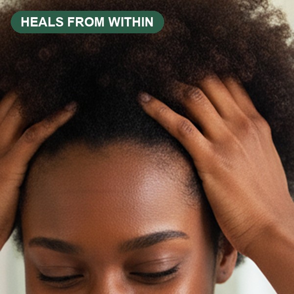 Before and after: dull damaged hair to healthy shine