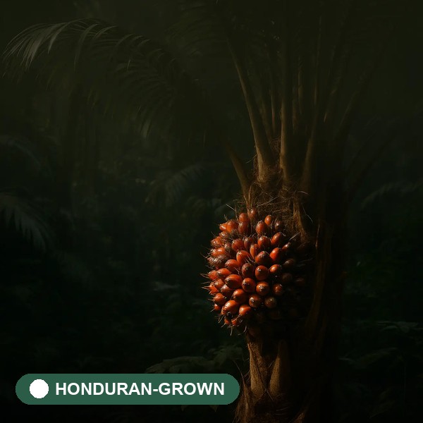 Honduran-grown batana palm, 100 percent pure with no fillers