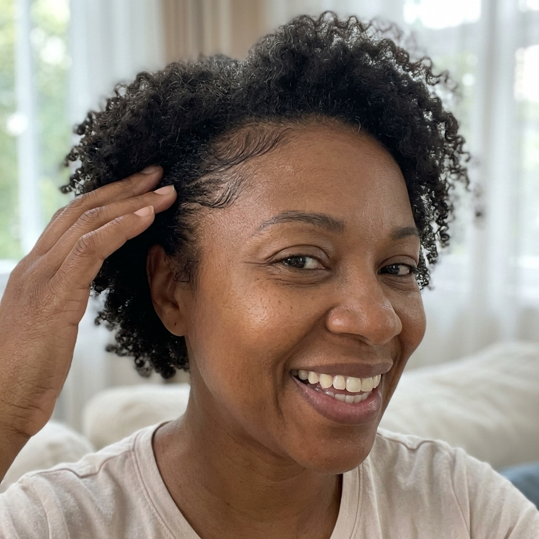 Women sharing their Azure Batana Oil hair results