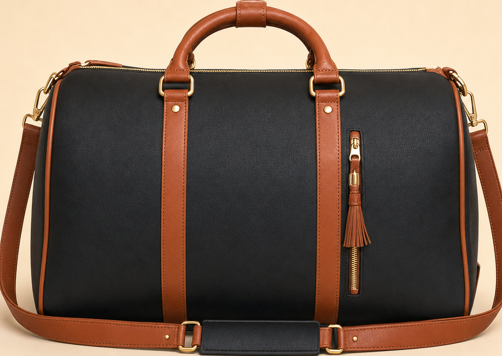 Soft-sided weekender that never gets weighed at the counter