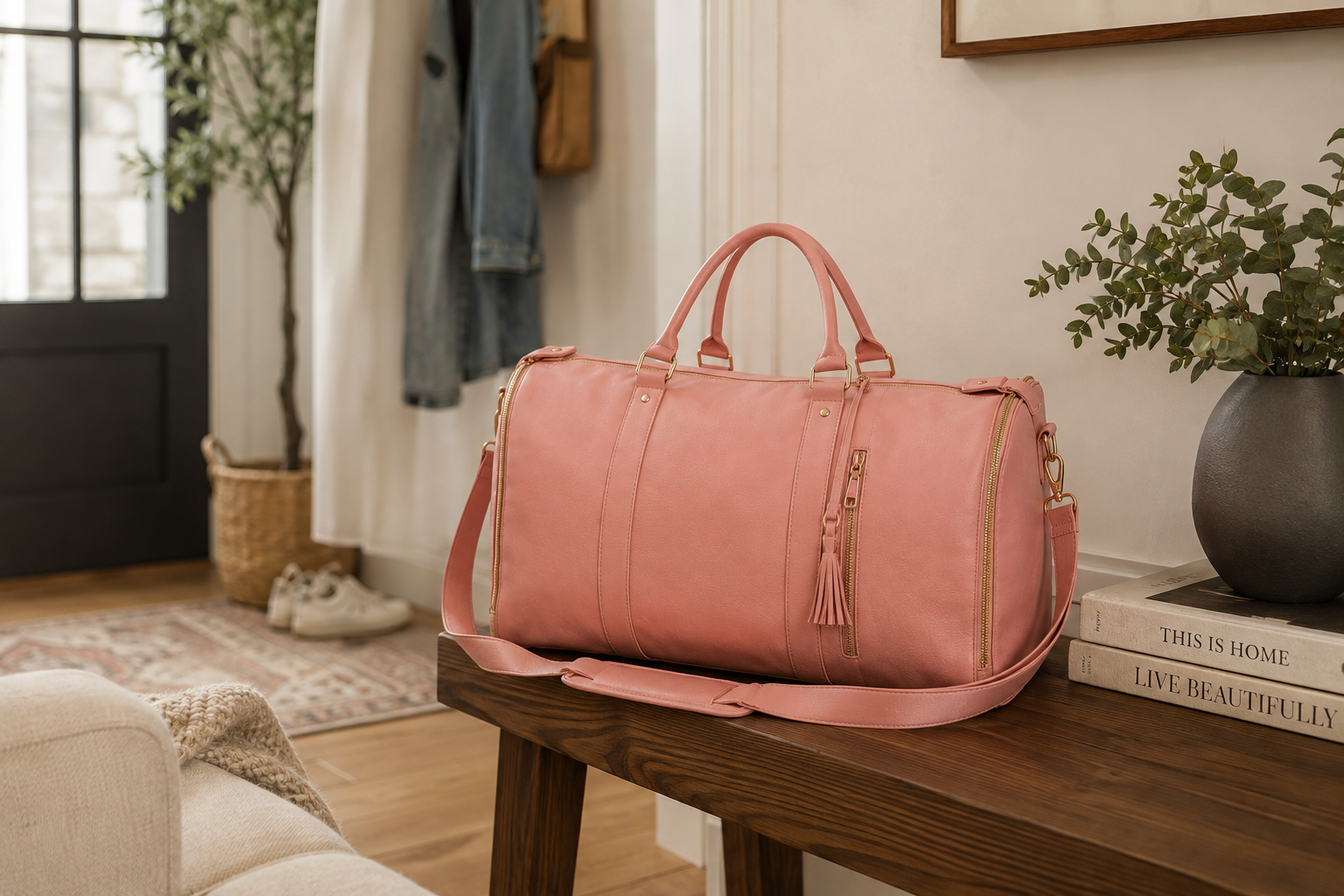 The Rose Pink Luhxe Travel Bag 2.0