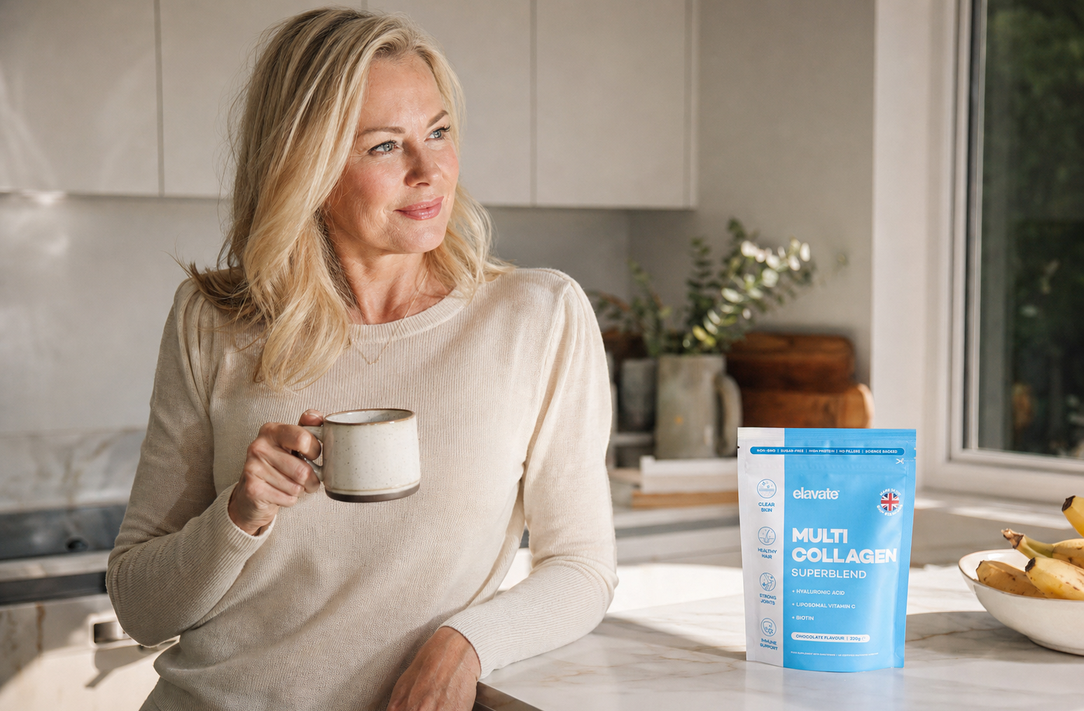 28-day Elavate collagen customer timeline
