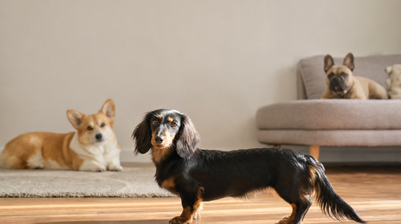 Dog breeds most likely to develop disc disease