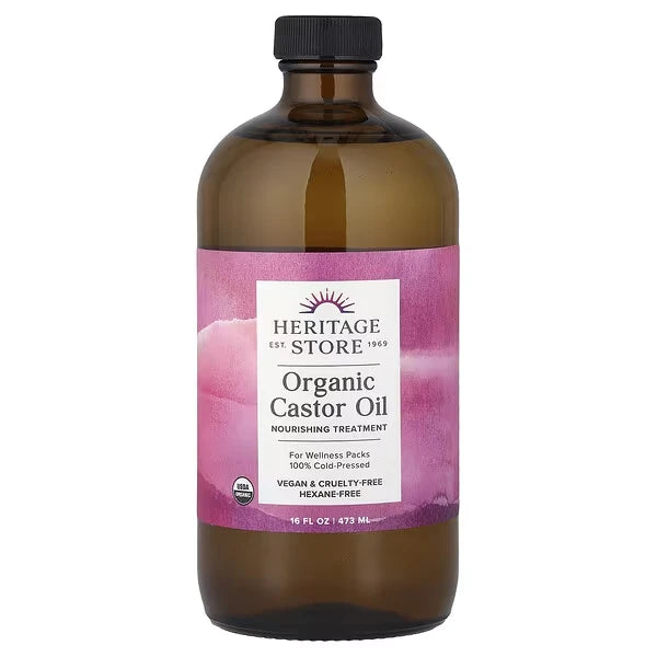 Heritage Store Organic Castor Oil