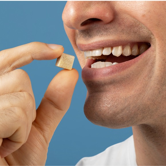 Step 1: chew a piece right after you eat