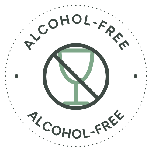 Alcohol-free badge