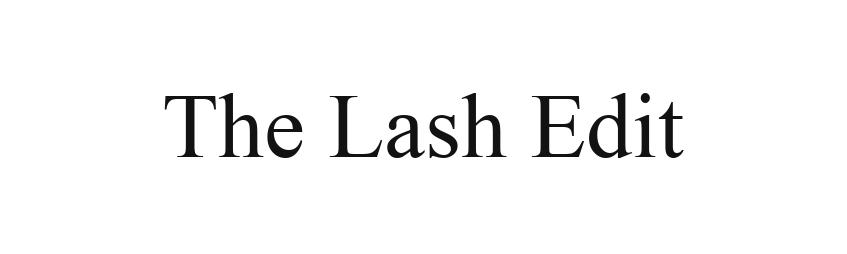 The Lash Edit logo
