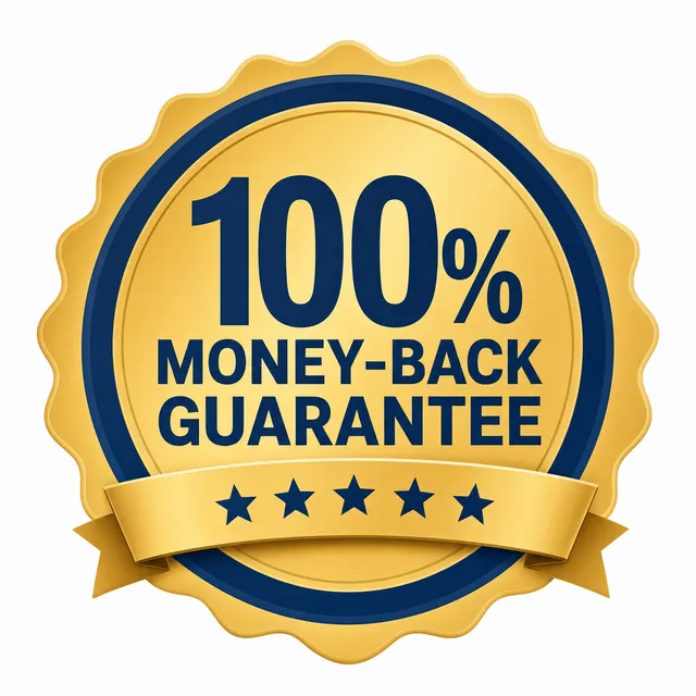 100% Money-Back Guarantee