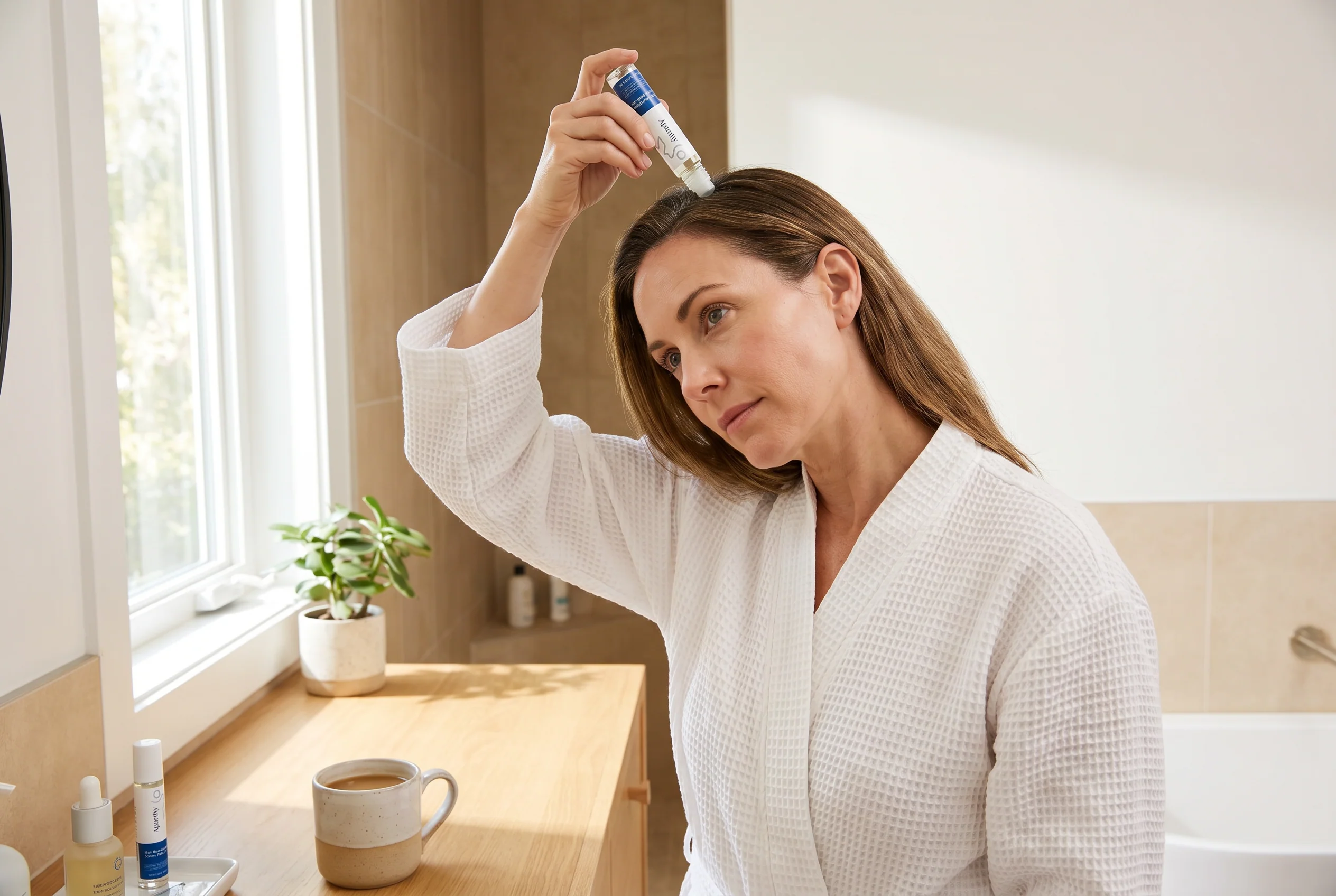 Diane's new morning hair serum