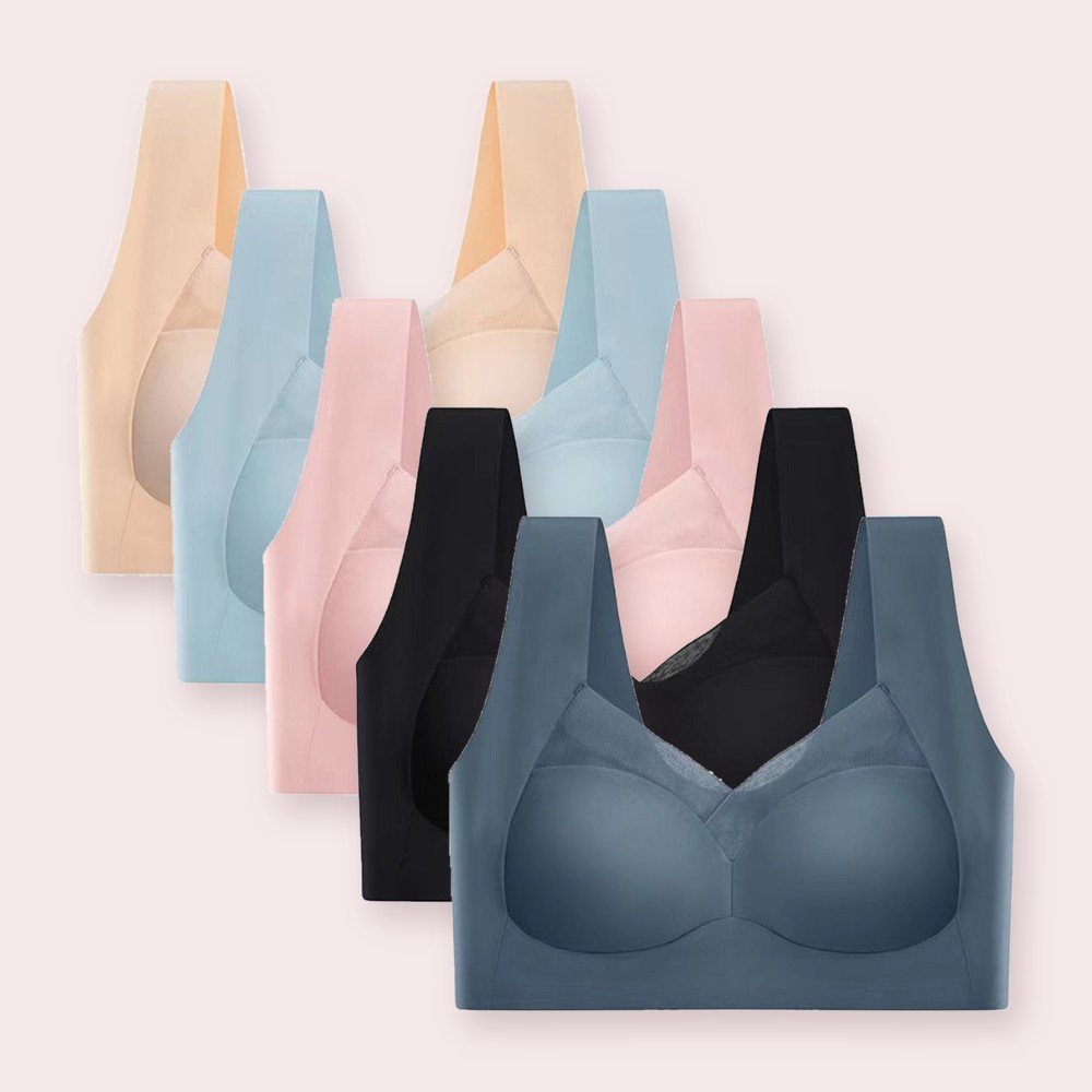 Il reggiseno push-up senza cuciture Vitelli Moda nei cinque colori