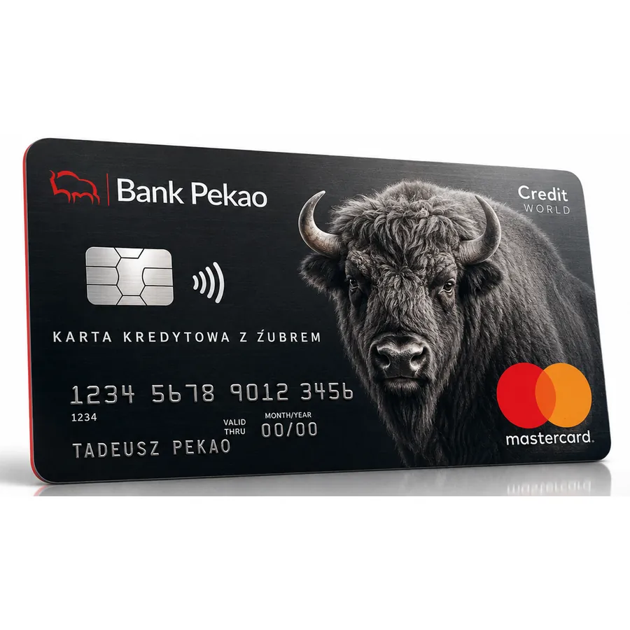Karta Kredytowa z Żubrem Bank Pekao
